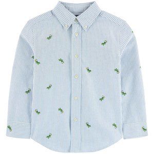 Polo Ralph Lauren Boys Oxford Long Sleeves Embroidered Shirts